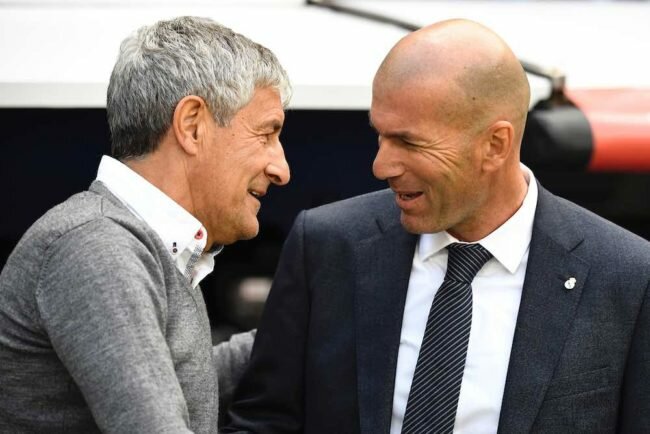 Setien Zidane El Clasico preview