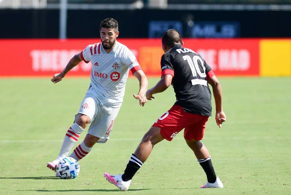 Toronto FC 2-2 DC United: Brillant’s Late Header Steals Point For 10-Man Black And Red Side