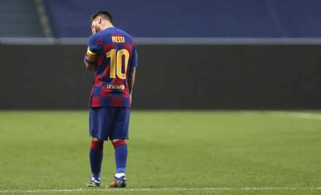 Lionel Messi Barcelona Bayern 08-20
