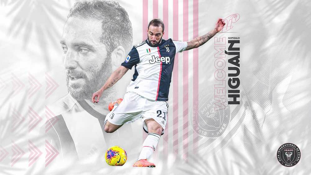 Inter Miami Announce Gonzalo Higuaín As New Designated Player Signing