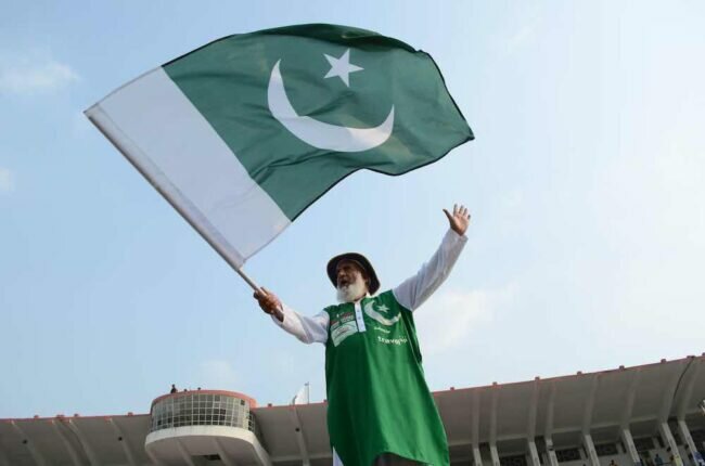 Pakistan Football Flag
