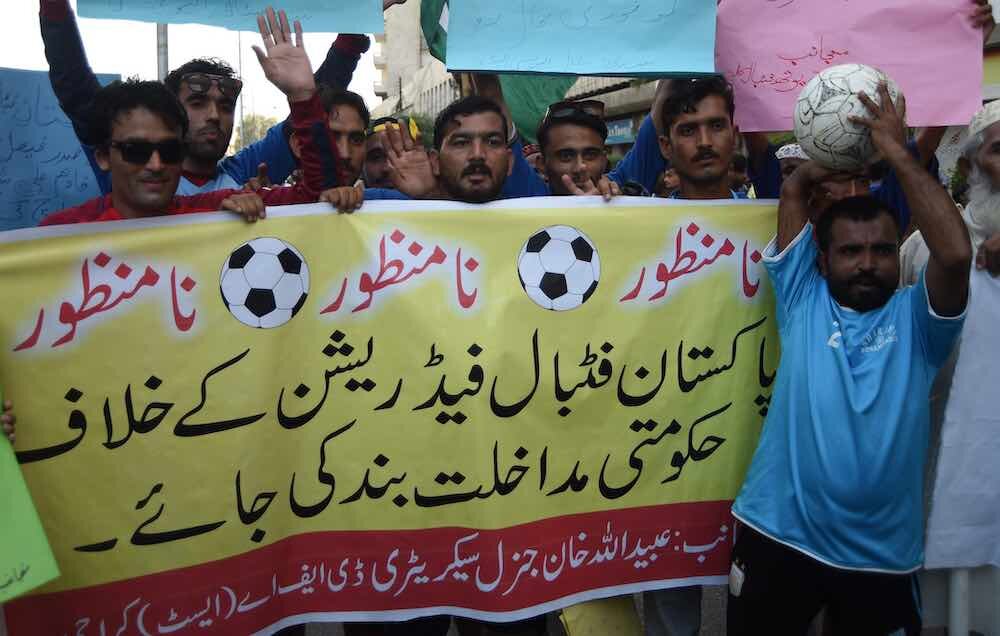 Save Pakistan Football Banner