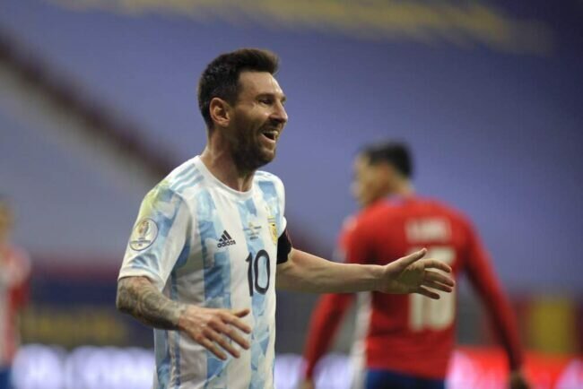 Lionel Messi Argentina Copa America 2021